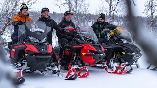 Oktan med vänner testar Lynx och Ski-Doo 2025 - Del 2/3 - Brutal och Light Utility