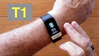 Bakeey T1 Thermometer, ECG, Blood Pressure, Blood Oxygen Fitness/Health Band: Unboxing & 1st Look