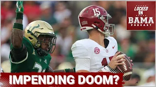 Reaction to Alabama football's subpar performance in a win against South Florida