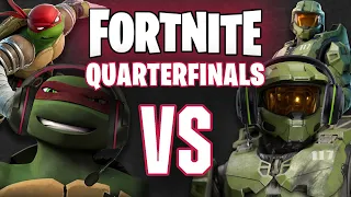 Raphael vs Master Chief in Fortnite | Quarterfinals Game 3
