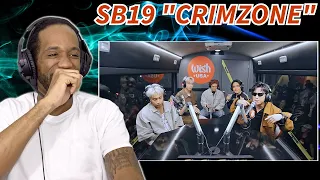 FIRST TIME HEARING SB19 "CRIMZONE" LIVE on the Wish USA Bus | (REACTION!!!)