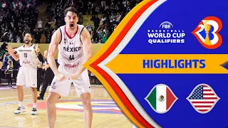 Mexico - USA | Highlights - #FIBAWC 2023 Qualifiers