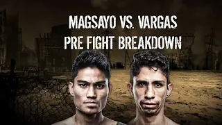 Magsayo vs. Vargas Prediction (English) | Dangerous Fight for Magsayo??