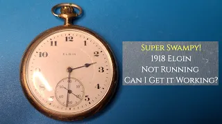 1918 Elgin Pocket Watch Restoration