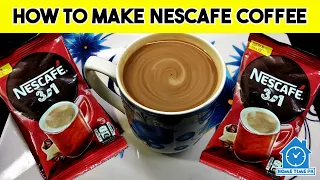 How to Make 3 in 1 Nescafe Coffee | How to Make Nescafe Coffee at Home
