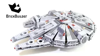 Lego Star Wars 75105 Millennium Falcon - Lego Speed Build