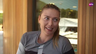 Maria Sharapova returns from injury in Mallorca