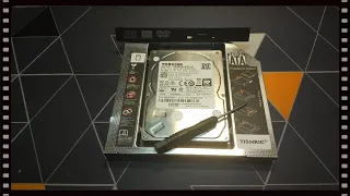 Адаптер-переходник IDE-SATA3.0(DVD-ROM--HDD(SSD)) на примере MSI GE70 2PL.