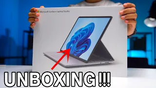 Unboxing New Microsoft Surface Laptop Studio!