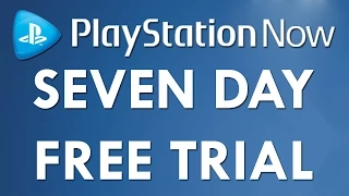 PSNow Free 7 Day Trial for PS4 - Playstation Now (PS Now)