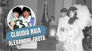 [FOTOS DA ÉPOCA] COMO FOI O CASAMENTO DA CLAUDIA RAIA COM ALEXANDRE FROTA EM 1986