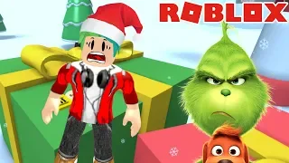 El Grinch en Roblox | Robo en Navidad | Karim Juega Roblox