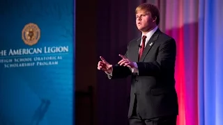 2017 National Oratorical Contest Finals - Chad Durante - Assigned Topic