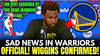 🚨 OFFICIAL ANNOUNCEMENT! SAD NEWS FOR THE WARRIORS! UPDATES FROM ANDREW WIGGINS! WARRIORS NEWS TODAY