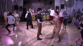 Lindy Hop Open Mix&Match Finals First All Skate at Russian Swing Dance Championship 2019