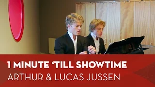 Arthur & Lucas Jussen | #1MinuteTillShowtime | Backstage in TivoliVredenburg