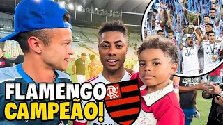 FLAMENGO CAMPEÃO CARIOCA E EU FALEI COM OS JOGADORES DENTRO DO CAMPO!! Flamengo x Nova Iguaçu