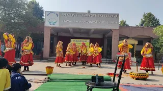 Performance by Students of JNV Fatehabad Haryana @takshilyadav8024