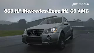 Extreme Power, No Handling - 2009 Mercedes-Benz ML 63 AMG (Forza Motorsport 7)