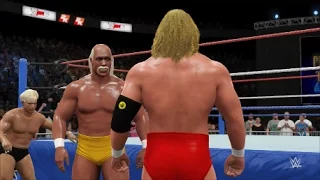 Ric Flair vs Sid Justice - WWF Prime Time Wrestling February 1992 (WWE 2K16 Universe)