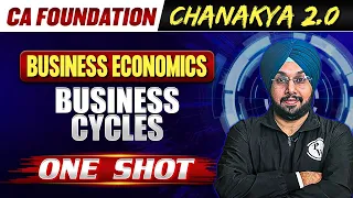 Business Economics: Business Cycles | CA Foundation Chanakya 2.0 Batch 🔥