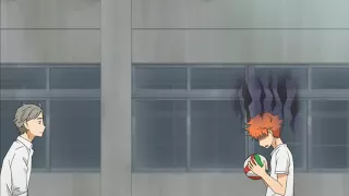 Забавный момент из аниме волейбол
