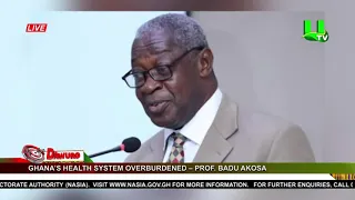 Ghana’s health system overburdened – Prof. Badu Akosa