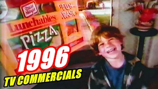 Half Hour of 1996 TV Commercials - 90s Commercial Compilation #24