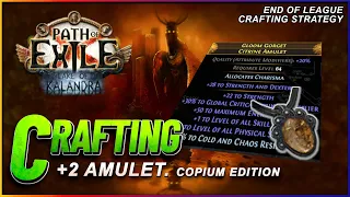 PoE 3.19 - Crafting a +2 Amulet the New Way