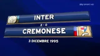 Inter-Cremonese 2:0, 1995/96 - Sky History Remix