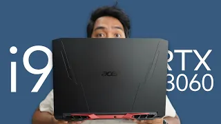 Paling Murah!! Core i9 + RTX 3060 Nih! - Review Acer Nitro 5 (AN515-57-98VC)