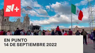 En Punto con Denise Maerker - Programa completo: 14 de septiembre 2022