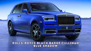THE ROLLS-ROYCE 3D INTERIOR AMAZING! ROLLS-ROYCE BLACK BADGE CULLINAN BLUE SHADOW Kármán line