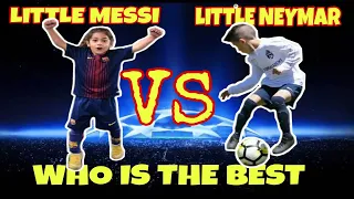 Little Messi vs Little Neymar • Who is the best ??? • Future football star