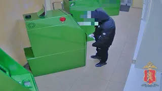 Житель Красноярска отправится на скамью подсудимых за попытку кражи из банкомата 5,5 млн рублей