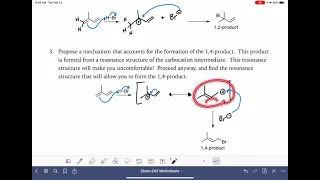 32b: Electrophilic addition to dienes