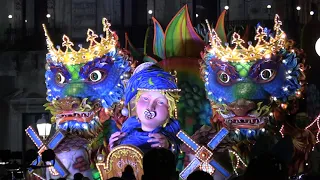 Carnevale Acireale 2024 : Carro vincitore cat.B