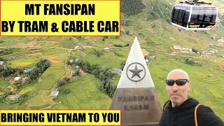 Mount Fansipan by tram & cable car | How to get up Mt Fansipan