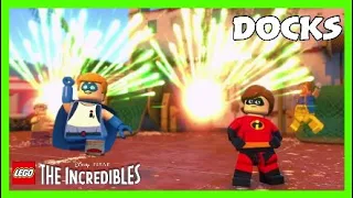 LEGO The Incredibles Crime Wave Docks Anchorman Boss Battle PS4 Pro