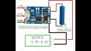 Micro USB 5 В 1A 18650 TP4056 и wavgat XL6009 DC-DC модуль