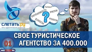 Франшиза турагентства. Главный офис компании "Слетать ру"