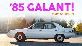 I'm Selling The Rarest Car I Own - 1985 Mitsubishi Galant