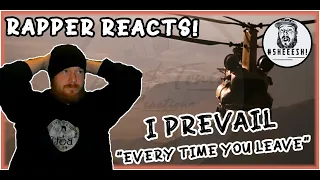 I Prevail ft. Delaney Jane - Every Time You Leave | RAPPER REACTION!
