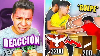 ¡REACCIONANDO a LA BROMA de DONATO donde ME BAJA A BRONCE DESPUÉS DE HABER SUBIDO A HEROICO! *asco*