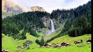 Staüber, the most beautiful waterfall in Switzerland