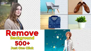 How to Remove Multiple Background , Easy Remove Background, Action use in Photoshop Tutorial