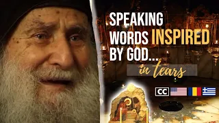 Speaking on the Incarnation of Christ in Tears | Christmas | Elder Joseph of Mount Athos