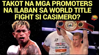 Takot Na Mga Promoters Na Ilaban Sa World Title Fight Si Casimero?