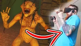 CORNERED In A Room With Your NIGHTMARES In VIRTUAL REALITY! | Dreadhalls | Oculus Touch