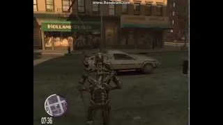 Terminator goes back to the future on GTA EFLC